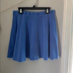 Blue cotton forever 21 skirt